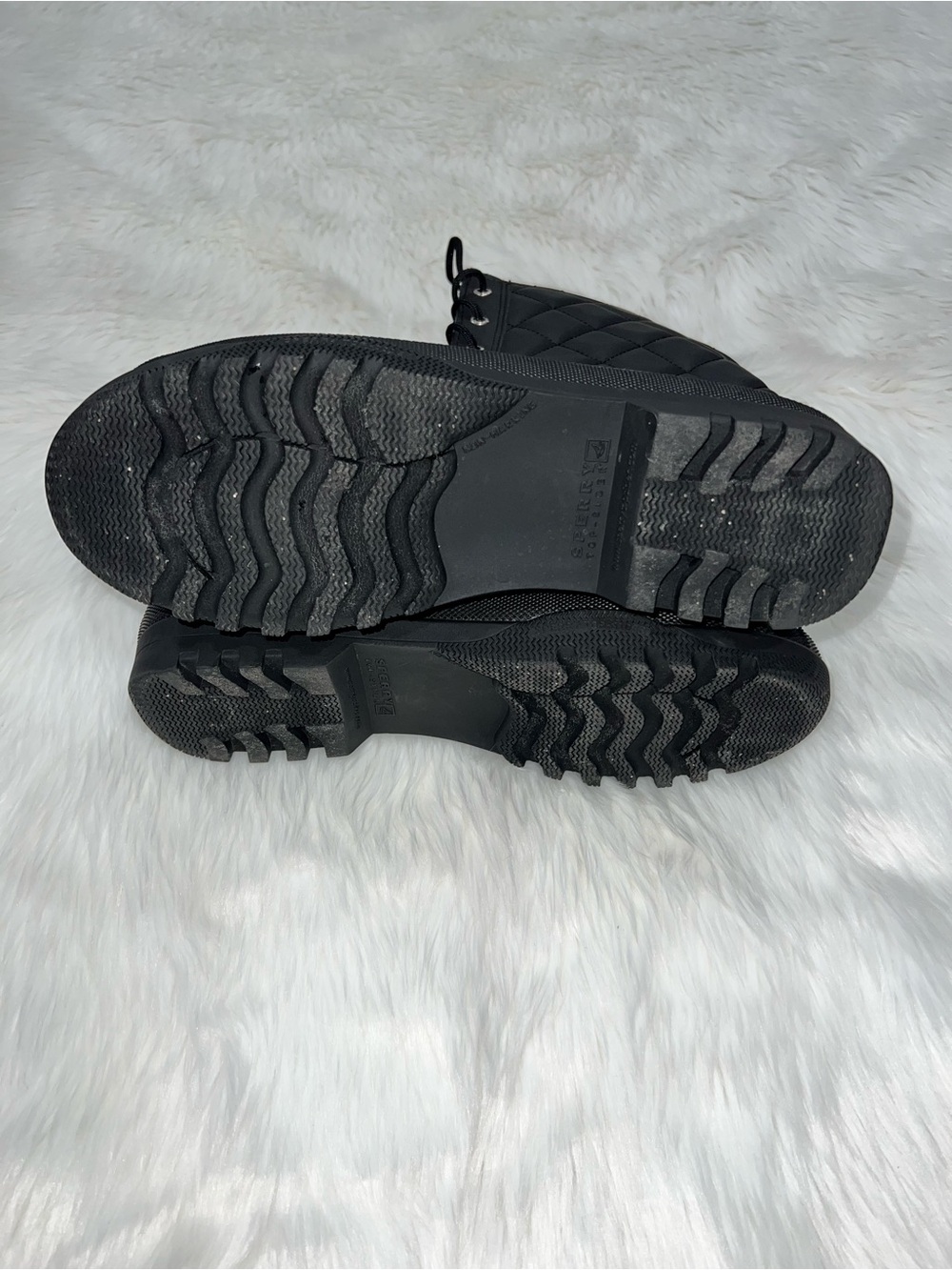 SPERRY Top Sider Gosling Quilted Boots Waterproof Blk., STS83693, Women's Sz 11 - Picture 10 of 13